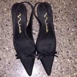 Nina satin shoes